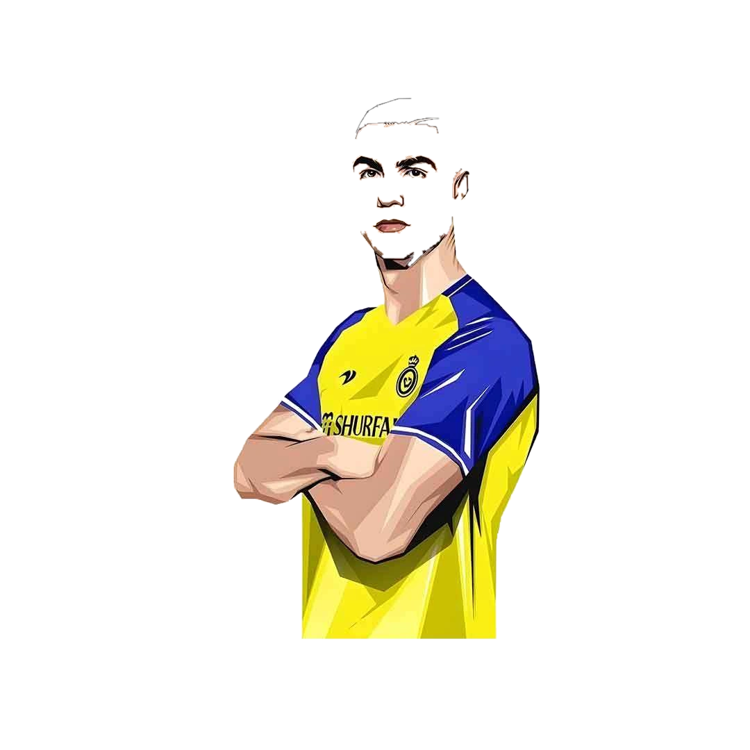 Cristiano Ronaldo Al Nassr Sticker
